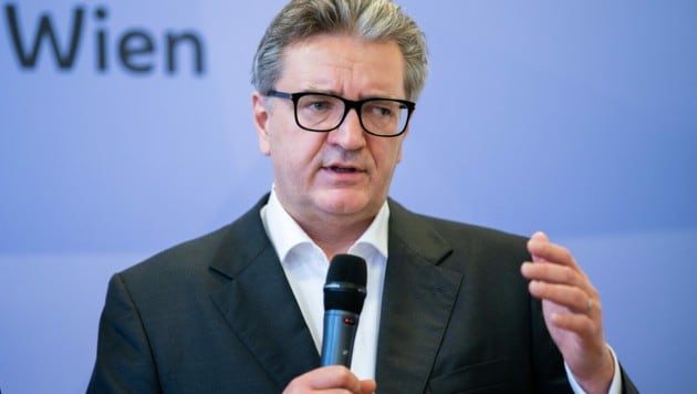 Der Wiener Gesundheitsstadtrat Peter Hacker (SPÖ) (Bild: APA/Georg Hochmuth)