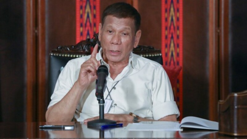 Präsident Rodrigo Duterte (Bild: AP)