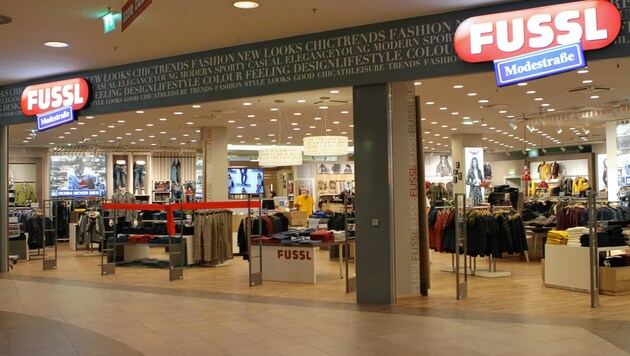 Die Modekette Fussl sperrt 20 Läden auf. (Bild: FUSSL MODESTRASSE)