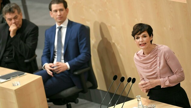 Für SPÖ-Chefin Rendi-Wagner ist die Kommunikation mit der Bundesregierung besser geworden. (Bild: APA/ROLAND SCHLAGER)