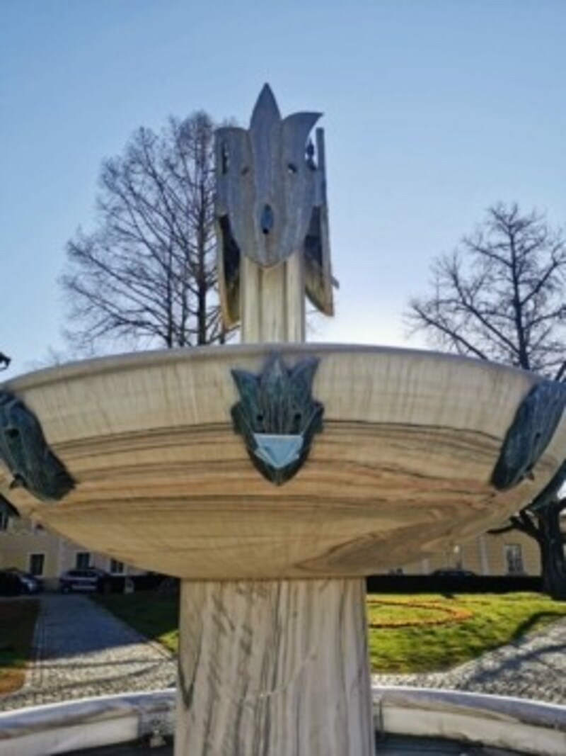 Der Kiki-Kogelnik-Brunnen in Klagenfurt. (Bild: Angelika Laggner)