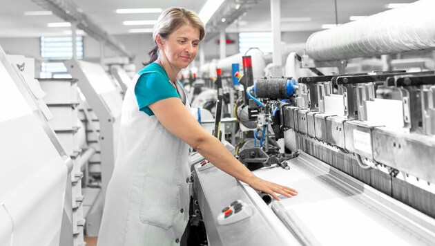 Die Linz Textil beschäftigt derzeit rund 560 Mitarbeiter. (Bild: Linz Textil)