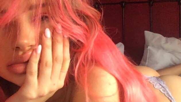 Lottie Moss präsentierte ihre neue Haarfarbe auf Instagram. (Bild: instagram.com/lottiemossxo)