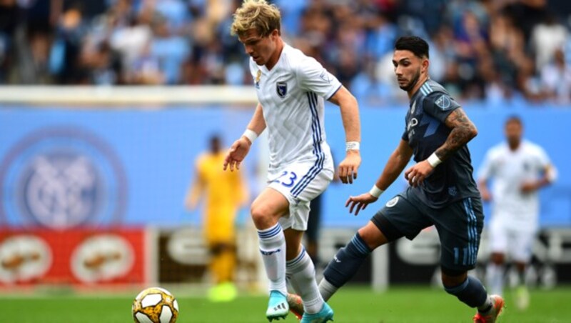 Florian Jungwirth (li.) (Bild: APA/AFP/GETTY IMAGES/Emilee Chinn)