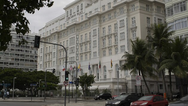Das berühmte Hotel „Copacabana Palace“ in Rio de Janeiro (Bild: The Associated Press)