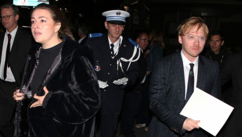 Rupert Grint mit Georgia Groome beim Dinard Film Festival im September 2018 (Bild: www.PPS.at)