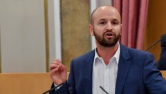 Severin Mayr, Klubobmann der Grünen im OÖ Landtag (Bild: © Harald Dostal / 2018)