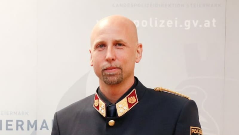 Der stellvertretende Stadtpolizeikommandant von Graz, Oberst Thomas Heiland (Bild: Landespolizeidirektion Steiermark)