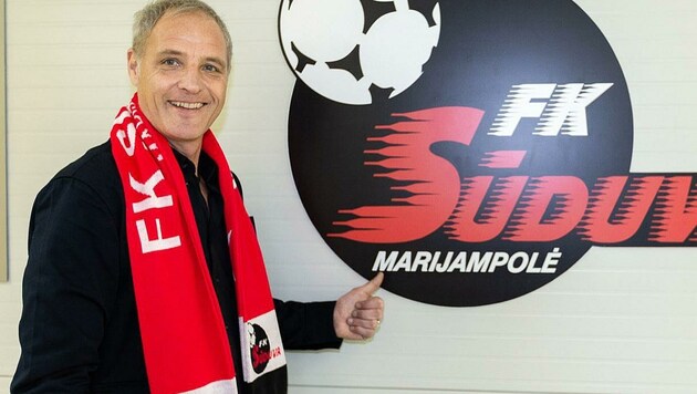 Erst am 8. Jänner war Heimo Pfeifenberger neuer Trainer beim FK Suduva geworden. (Bild: Tröster Andreas)
