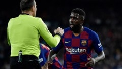 Samuel Umtiti (Bild: APA/AFP/JAVIER SORIANO)