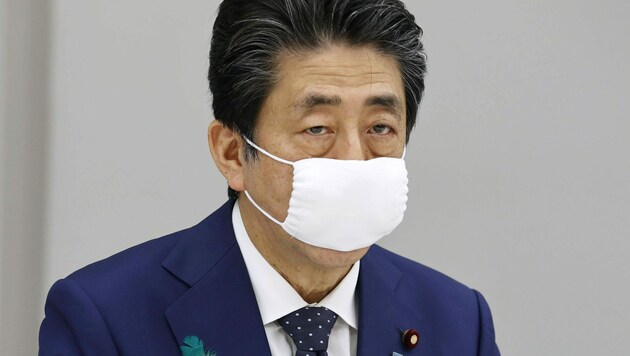 Shinzo Abe (Bild: Kyodo News)