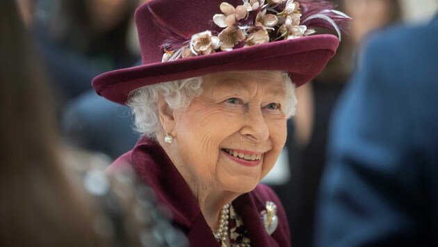 Queen Elizabeth II. im Februar 2020 (Bild: APA/AFP/POOL/Victoria Jones)