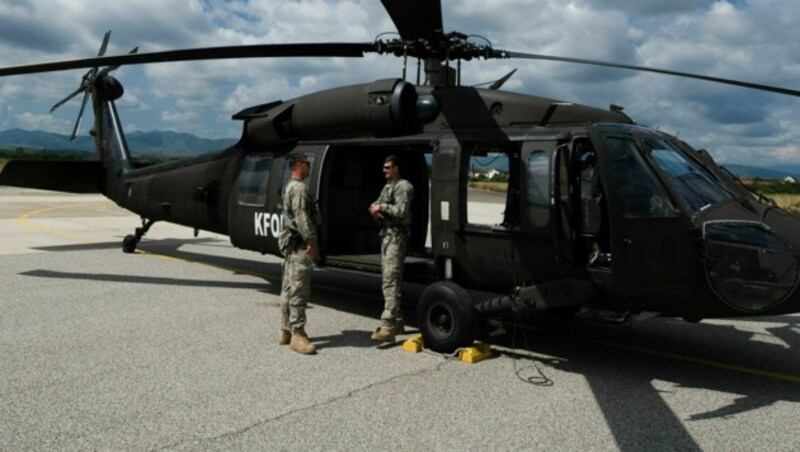 US-Soldaten im Kosovo (Bild: AFP)