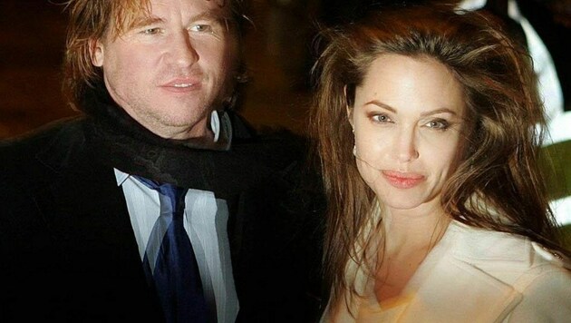 Val Kilmer und Angelina Jolie (Bild: Cathal Mcnoughton / EPA / picturedesk.com)