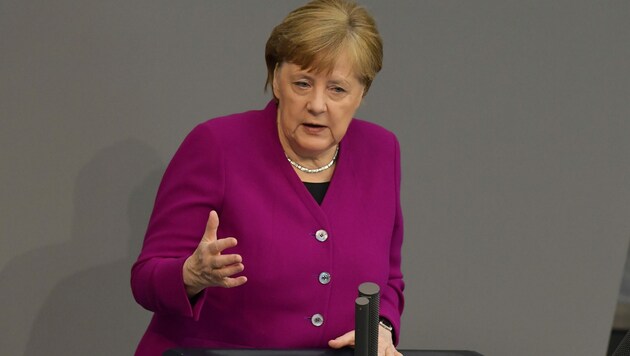 „Diese Pandemie ist eine demokratische Zumutung“, so die deutsche Kanzlerin. (Bild: AFP or licensors)