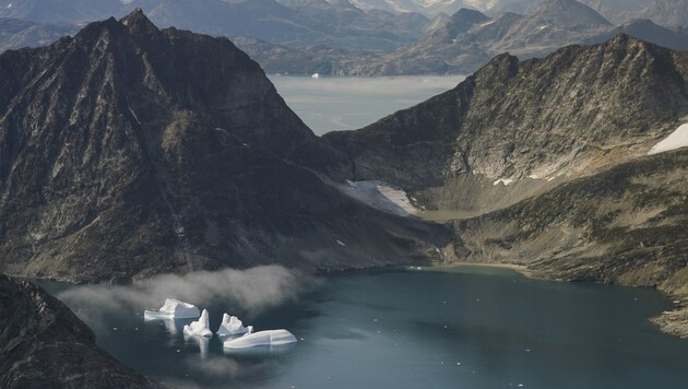 Die US-Regierung unterstützt Grönland mit einem Millionenpaket. Im Vorjahr hatte US-Präsident Donald Trump die Absicht geäußert, die größte Insel der Welt kaufen zu wollen. (Bild: AP)