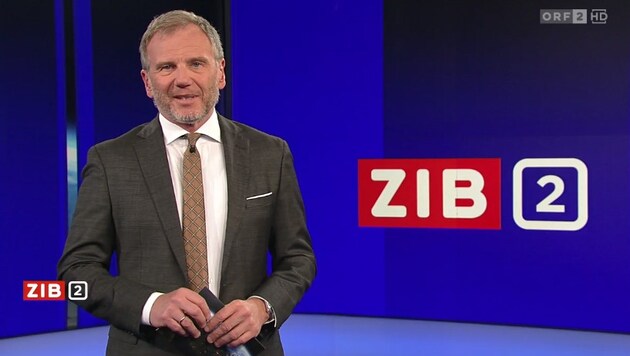 „ZiB“-Anchor Armin Wolf trägt jetzt Bart. Das sorgt für Gesprächsstoff. (Bild: ORF)