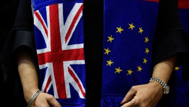 Die EU-Staaten und Großbritannien haben sich über den Brexit-Handelspakt geeinigt. (Bild: AFP )