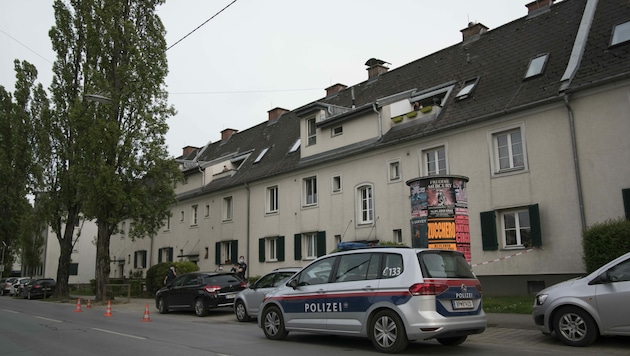 Der Tatort in der Kapellenstraße (Bild: Elmar Gubisch)