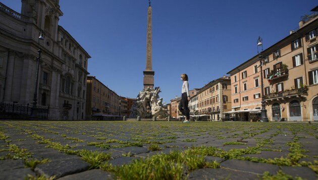 Italien plant wirtschaftsfördernde Maßnahmen in der Größenordnung von 155 Mrd. Euro. (Bild: APA/AP)