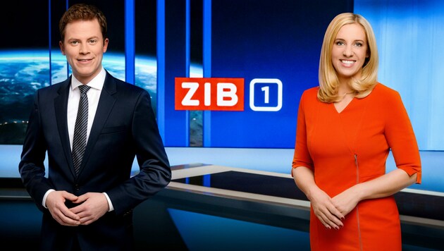 „ZiB 1“: Tobias Pötzelsberger nimmt am 6. Mai erstmals neben Susanne Höggerl Platz (Bild: ORF)