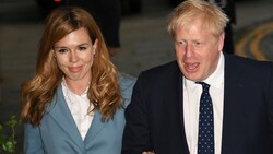 Boris Johnson und Carrie Symonds (Bild: AFP)