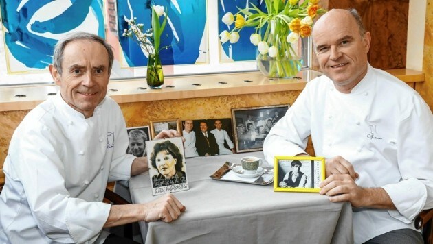 Die Salzburger Top-Köche und Brüder Karl (li.) und Rudi Obauer freuen sich auf die Gäste und die Arbeit in der Küche. (Bild: GERHARD SCHIEL)