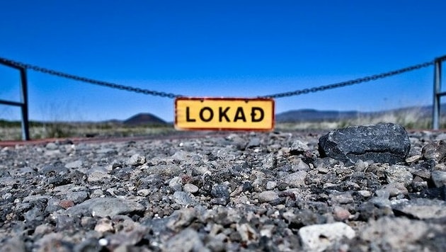 „,Lokað‘ bedeutet ,Geschlossen‘ auf Isländisch. Und das ist derzeit so ziemlich alles“, schreibt Inga. Die ehemalige krone.at-Redakteurin hat sich in Island ein neues Leben aufgebaut, doch die derzeitige Krise macht es ihr gerade schwer. (Bild: Inga S.)