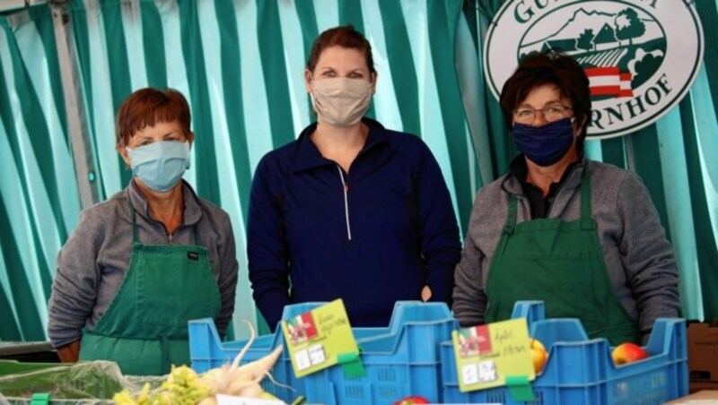 Margit Esterer und ihr Team hoffen auf viele weitere Schrannen-Tage (Bild: ANDREAS TROESTER)