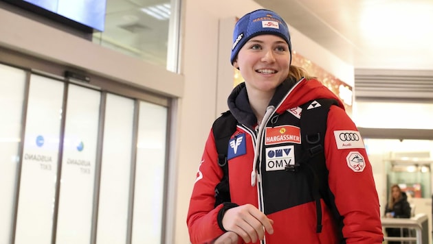 Neu im Skisprung-Nationalteam: Saisonaufsteigerin Marita Kramer aus Maria Alm. (Bild: Tröster Andreas)