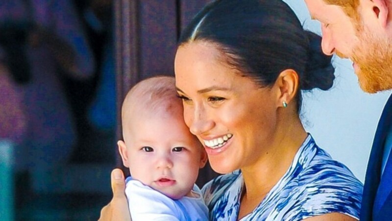 Herzogin Meghan und Prinz Harry mit ihrem Sohn Archie (Bild: www.photopress.at)