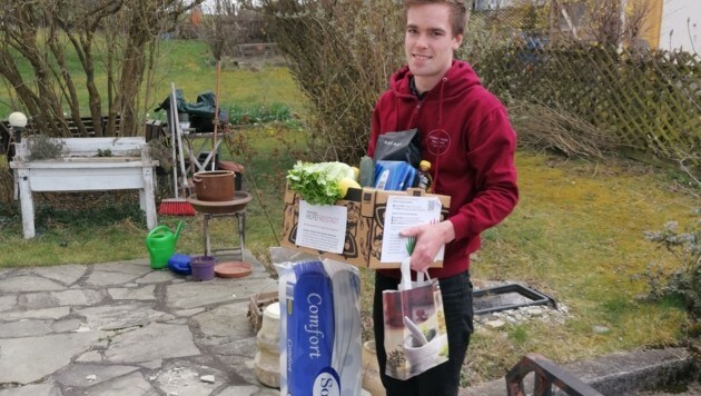 Sebastian Merten organisiert Nachbarschaftshilfe. (Bild: ZVG)