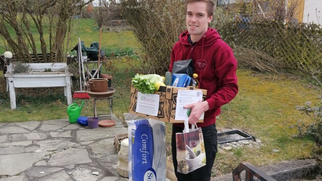 Sebastian Merten organisiert Nachbarschaftshilfe. (Bild: ZVG)