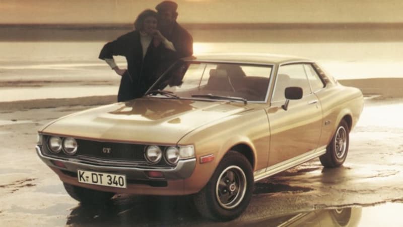 1970 startete mit dem Celica GT die Karreriere der sportlichen Baureihe von Toyota (Bild: Toyota)