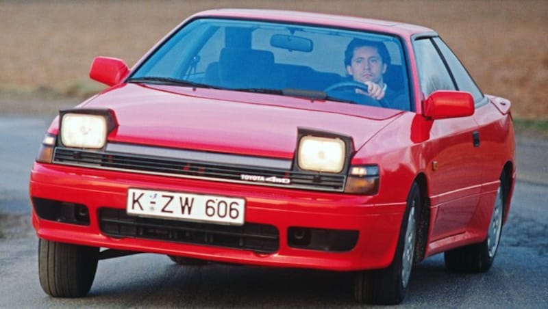 Die vierte Generation des Celica gab es auch mit Allradantrieb (Bild: Toyota)