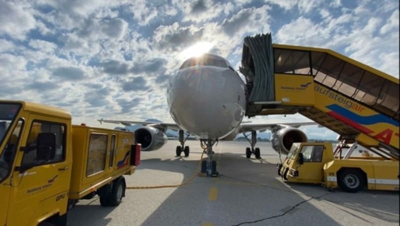 Flughafen Salzburg (Bild: Markus Tschepp)