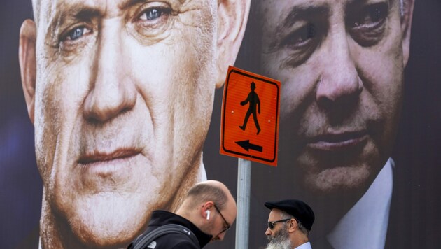 In Israel hat das Oberste Gericht die geplante Notregierung von Ministerpräsident Benjamin Netanyahu und Ex-Armeechef Benny Gantz gebilligt. (Bild: AP)