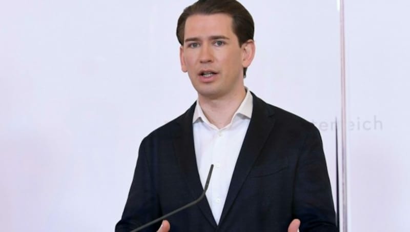 Bundeskanzler Sebastian Kurz (ÖVP) (Bild: APA/HELMUT FOHRINGER)