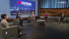 Von links nach rechts: Sigrid Maurer (Grüne), Peter Haubner (ÖVP), Moderatorin Claudia Reiterer, Gabriele Heinisch-Hosek (SPÖ) und Dagmar Belakowitsch (FPÖ) (Bild: ORF TV-Thek)