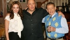 Leah Remini, Kevin James und Jerry Stiller am Set von „King of Queens“ (Bild: 2007 Getty Images)