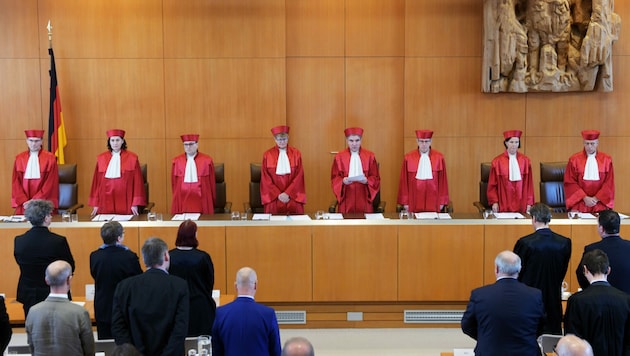 Das deutsche Bundesverfassungsgericht in Karlsruhe (Bild: AFP)