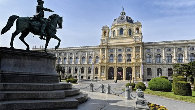 Das Naturhistorische Museum (NHM) in Wien