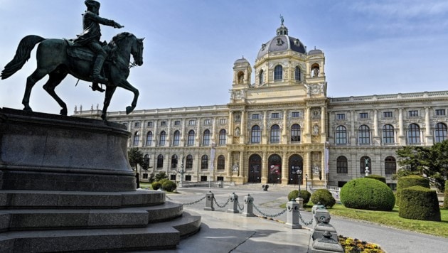 Das Naturhistorische Museum (NHM) in Wien (Bild: APA/HERBERT NEUBAUER)