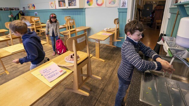 Eine Schule in Oslo (Bild: AFP)