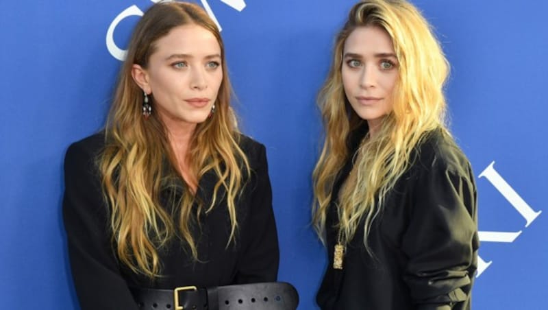 Mary-Kate Olsen (links) und Ashley Olsen (Bild: AFP)