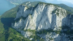 Die Drachenwand bei Mondsee in Oberösterreich (Bild: APA/POLIZEI)