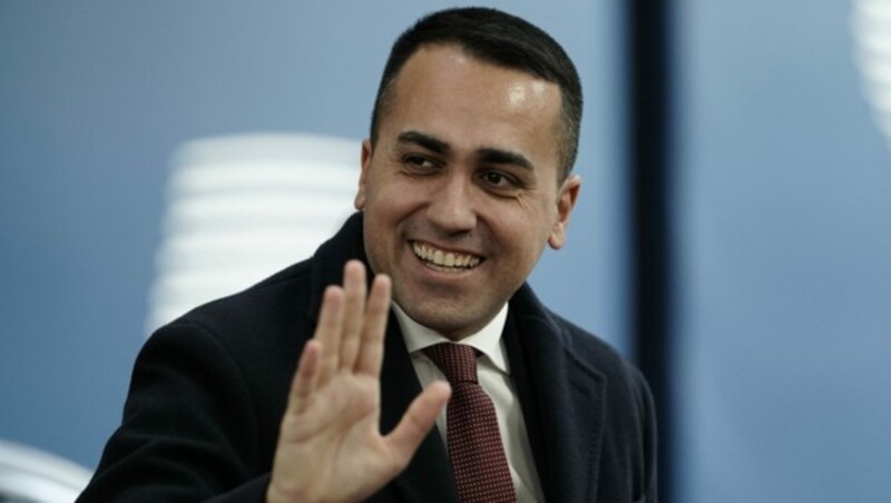 Italiens Außenminister Luigi Di Maio (Bild: APA/AFP/Kenzo TRIBOUILLARD)