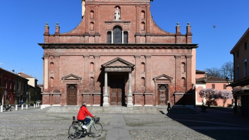 Die Wiedereröffnung der beschaulichen Kleinstadt in der Lombardei hat für ganz Italien eine besondere symbolische Bedeutung. (Bild: AFP)