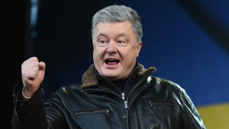 Ex-Präsident Petro Poroschenko (Bild: APA/AFP/Sergei SUPINSKY)
