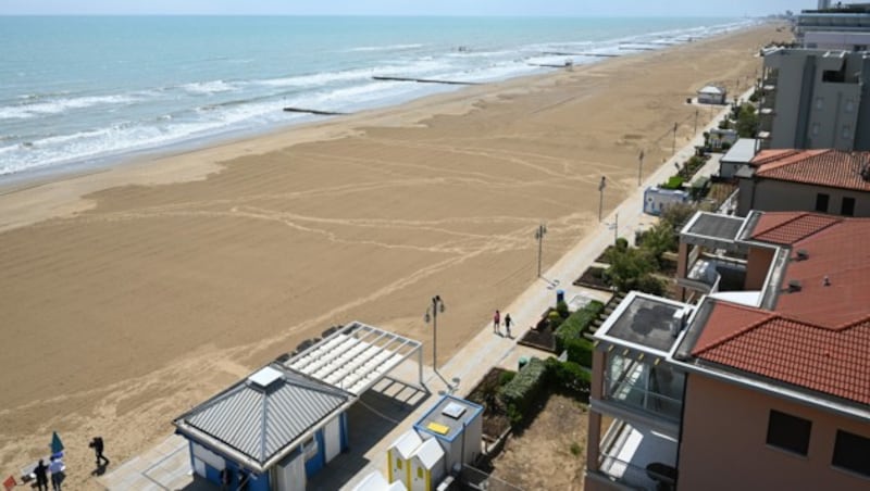 Jesolo (Bild: APA/AFP/Vincenzo Pinto)